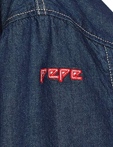 Pepe Jeans Bobbi Chaqueta, Azul (Denim 000), Medium para Mujer