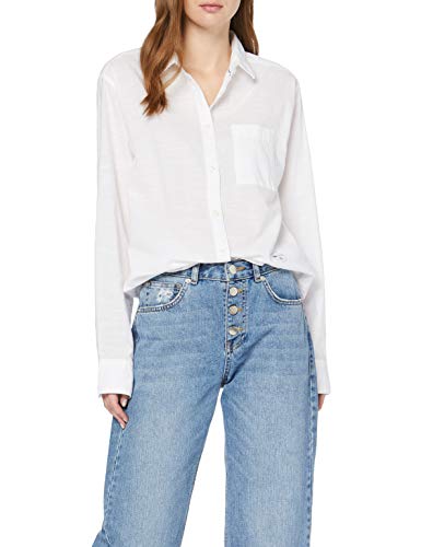 Pepe Jeans Cameron L Blusa, Blanco (White 800), X-Small para Mujer