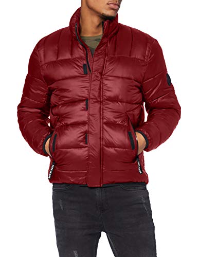 Pepe Jeans Coleridge Anorak, Rojo (287), X-Large para Hombre