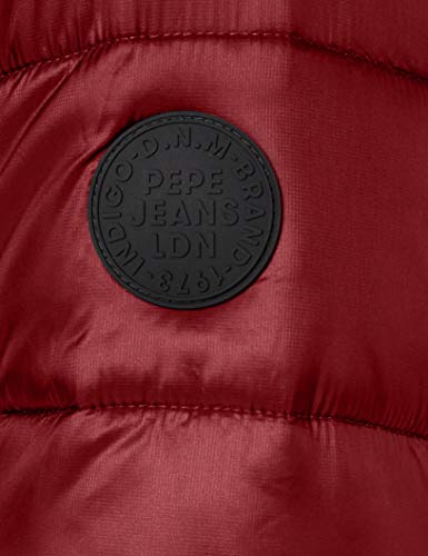 Pepe Jeans Coleridge Anorak, Rojo (287), X-Large para Hombre