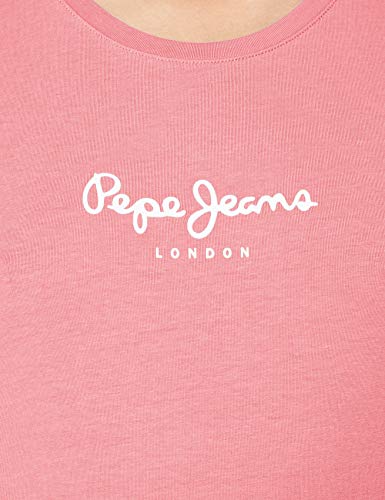 Pepe Jeans Denim Vest, Rosa (Pink 325), X-Small para Mujer