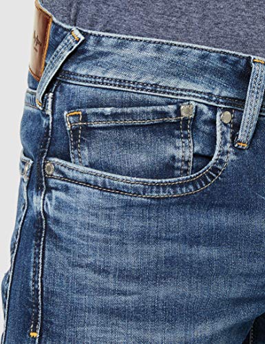 Pepe Jeans Hatch Vaqueros, Azul (Blue Denim Z23), 30W / 30L para Hombre