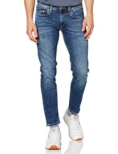 Pepe Jeans Hatch Vaqueros, Azul (Blue Denim Z23), 30W / 30L para Hombre