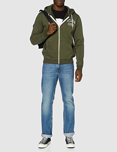 Pepe Jeans Herman Suéter, Verde (682), Medium para Hombre