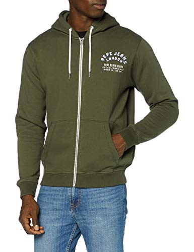 Pepe Jeans Herman Suéter, Verde (682), Medium para Hombre