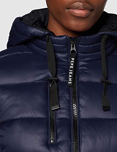 Pepe Jeans Linna Abrigo, Azul (598), X-Small para Mujer