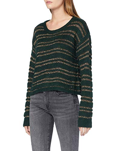 Pepe Jeans LUXBRETONE Suéter, Verde (Forest Green 682), Small para Mujer