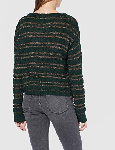 Pepe Jeans LUXBRETONE Suéter, Verde (Forest Green 682), Small para Mujer