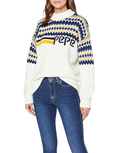 Pepe Jeans Monikas suéter, (Mousse 808), Large para Mujer