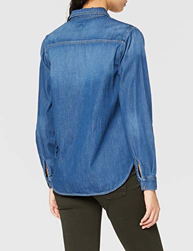 Pepe Jeans Nina Blusa, Azul (Denim GF8), Small para Mujer