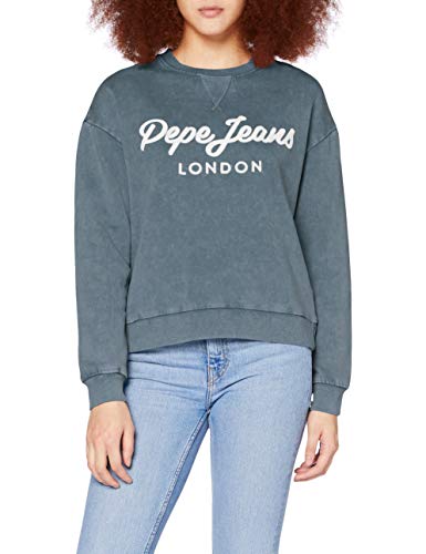 Pepe Jeans Nora Suéter, Gris (979), Large para Mujer