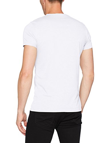 Pepe Jeans Original Basic S/S PM503835 Camiseta, Blanco (White 800), Medium para Hombre