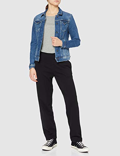 Pepe Jeans Thrift PL400755CF7 Chaqueta Vaquera, Azul (Denim CF7), Large para Mujer