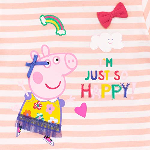 Peppa Pig - Conjunto de Top y Leggings para niñas - Peppa - Multicolor - 2-3 Años