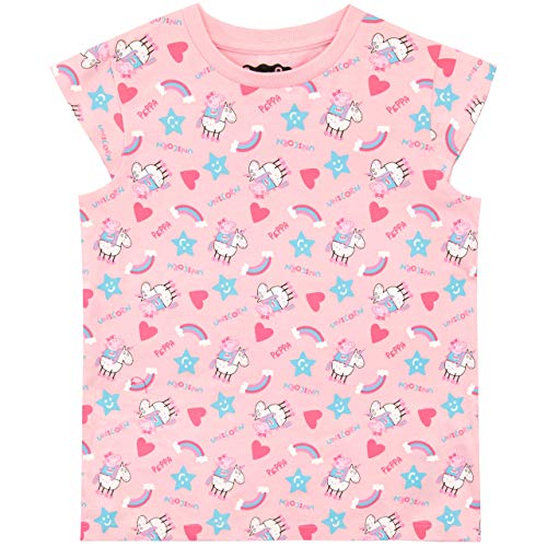 Peppa Pig Set de Overol para Niñas Unicornio Multicolor 6-7 Años