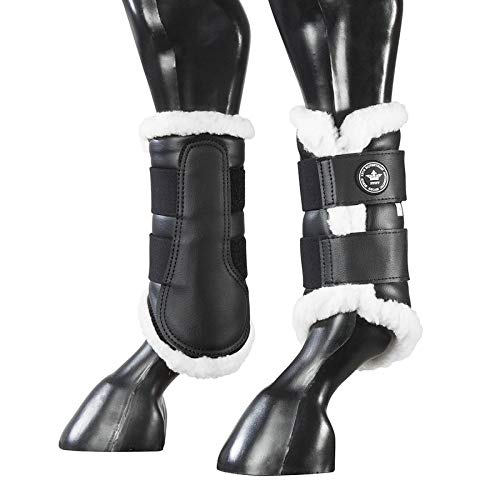 PFIFF 102035 Merida - Polainas de Trabajo Cerradas Forradas (Talla M), Color Negro