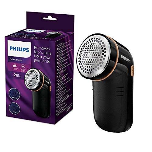 Philips GC026/80 Quitapelusas, Negro Y Dorado