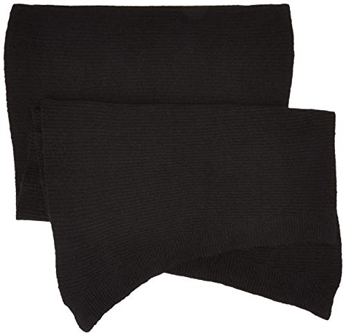 PIECES PCBENILLA LONG SCARF NOOS BC Bufanda, negro, Talla única para Mujer