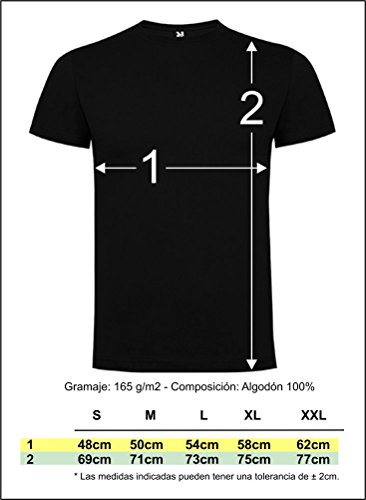 Piel Cabrera Camiseta Policía UIP (Talla S, Negro)