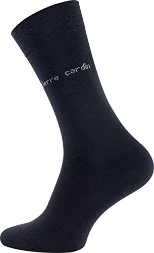 Pierre Cardin® - 6 pares de calcetines de algodón de vestir para hombre, 43-46