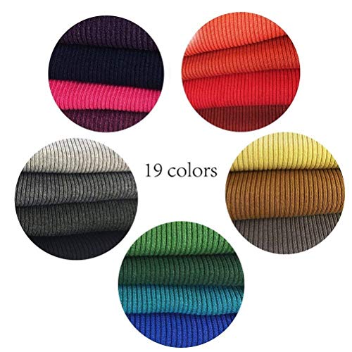 Pingrog Otoño Jersey Cuello Alto Mujer Invierno Suéter De Punto Slim Fit Manga Larga Fashion High Collar Sweater Elegantes Camisas Termica Jerseys Color Sólido Pullover Punto Espesor