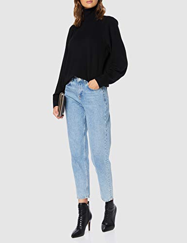 Pinko Bensi Maglia Lana Cashmere Jersey, Negro (Negro Limousine Z99), 38 (Talla del Fabricante: Medium) para Mujer