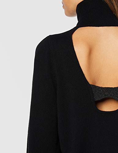 Pinko Bensi Maglia Lana Cashmere Jersey, Negro (Negro Limousine Z99), 38 (Talla del Fabricante: Medium) para Mujer