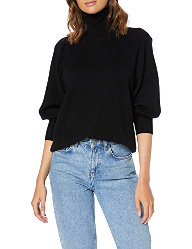 Pinko Bensi Maglia Lana Cashmere Jersey, Negro (Negro Limousine Z99), 38 (Talla del Fabricante: Medium) para Mujer