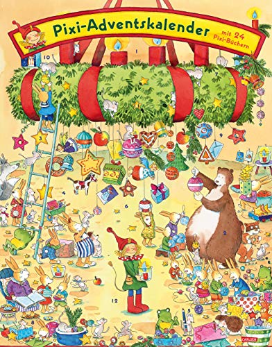 Pixi Adventskalender 2018: Adventskalender mit 22 Pixi-Büchern und 2 Maxi-Pixi