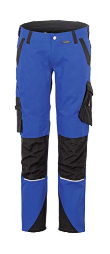 Planam Norit 6412046 - Pantalones de trabajo para mujer (talla 46), color azul y negro