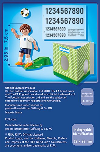 Playmobil Fútbol - Jugador Inglaterra (Playmobil 9512)
