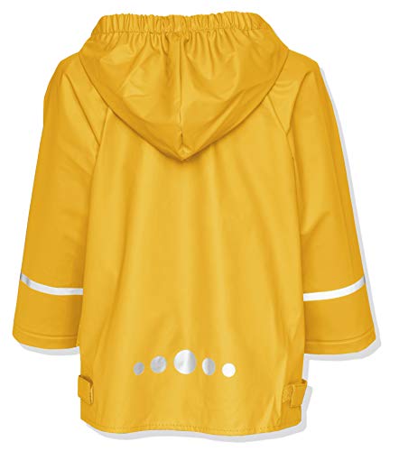 Playshoes Regenjacke Basic Chubasquero, Amarillo (Yellow 12), 5-6 Años Unisex Niños