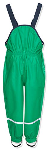 Playshoes Regenlatzhose, Pantalones para Niños, Verde, 2-3 años/98 cm