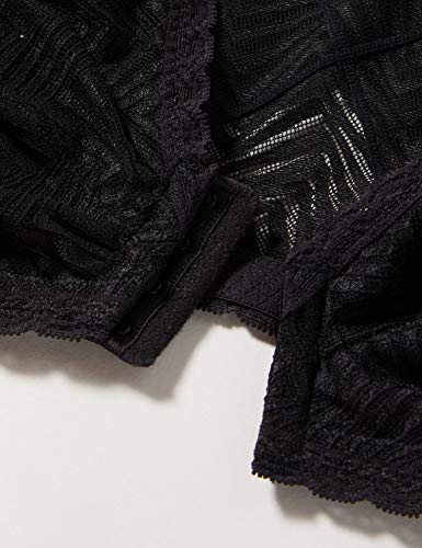 Playtex Soutien-Gorge Emboitant Sans Armature Ideal Posture Sujetador sin Aros, Negro (Noir 001), 90C para Mujer