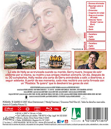 Posdata: te quiero [Blu-ray]