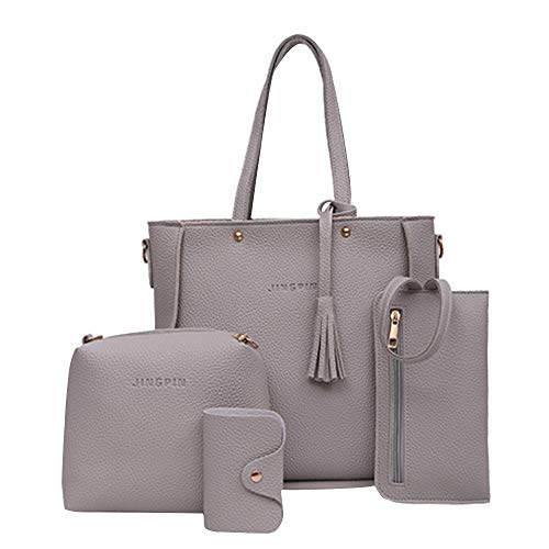 Posional Bolsas De Mano Bordadas del BúHo Bolso Hombro Las Mujeres Bolsos Paquete Cartero Antirrobo, Escolares Nylon Impermeables, Escuela Ligero, Actualizar Mochila Moda para Mujer