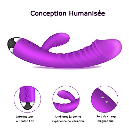 Potente, tenedor para fechas silónicönd, contorneado y con 10 modos de sexi, femenino y femenino. Gôdémiçhés Realista