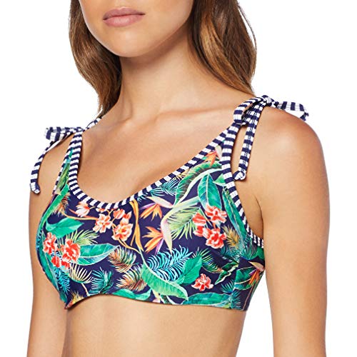Pour Moi? Havana Breeze Underwired Cami Top Parte de Arriba de Bikini, Multicolor (Multi Multi), 95C (Talla del Fabricante: 36C) para Mujer
