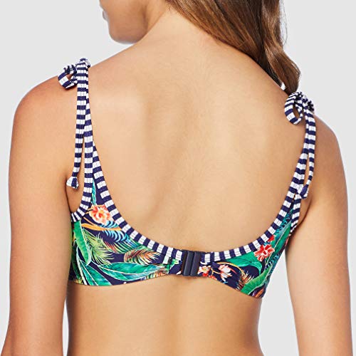 Pour Moi? Havana Breeze Underwired Cami Top Parte de Arriba de Bikini, Multicolor (Multi Multi), 95E (Talla del Fabricante: 36DD) para Mujer