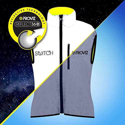 Proviz Sudadera con Capucha para Mujer Interruptor Chaleco para Ciclismo Reflectante Plateado/de Marina Ignarksi UK, 6 Patrones e Instrucciones para Hacer