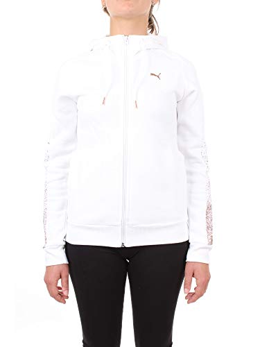 PUMA 581854 Anorak, Blanco, L Womens