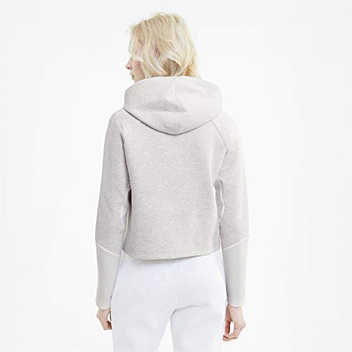 PUMA 58353119 Sudadera con Capucha, Blanco, M para Mujer