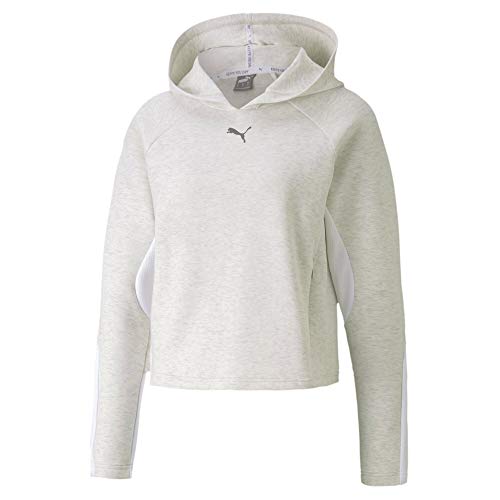 PUMA 58353119 Sudadera con Capucha, Blanco, M para Mujer