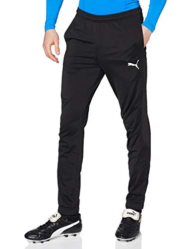 PUMA 655948 03 Pantalones, Hombre, Negro (Black/White), XXL