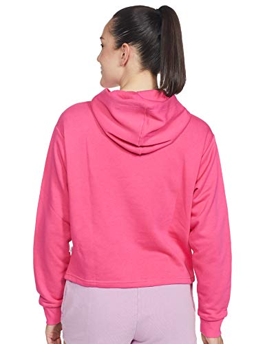 PUMA Amplified Cropped Hoodie TR Sudadera con Capucha, Mujer, Rojo, XS
