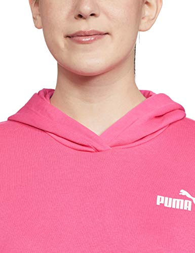 PUMA Amplified Cropped Hoodie TR Sudadera con Capucha, Mujer, Rojo, XS
