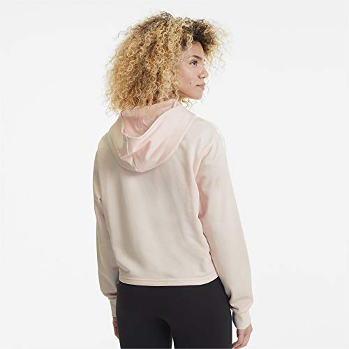 PUMA Amplified Cropped TR - Sudadera con capucha para mujer