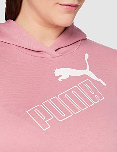 PUMA Amplified Hoodie TR Sudadera, Mujer, Foxglove, S