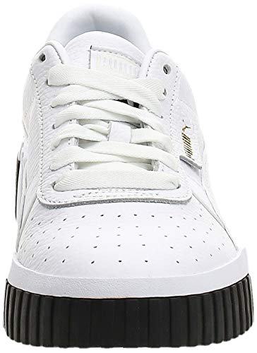 Puma - Cali Wn's, Zapatillas Mujer, Blanco (Puma White-Puma Black 04), 36 EU