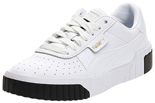 Puma - Cali Wn's, Zapatillas Mujer, Blanco (Puma White-Puma Black 04), 36 EU